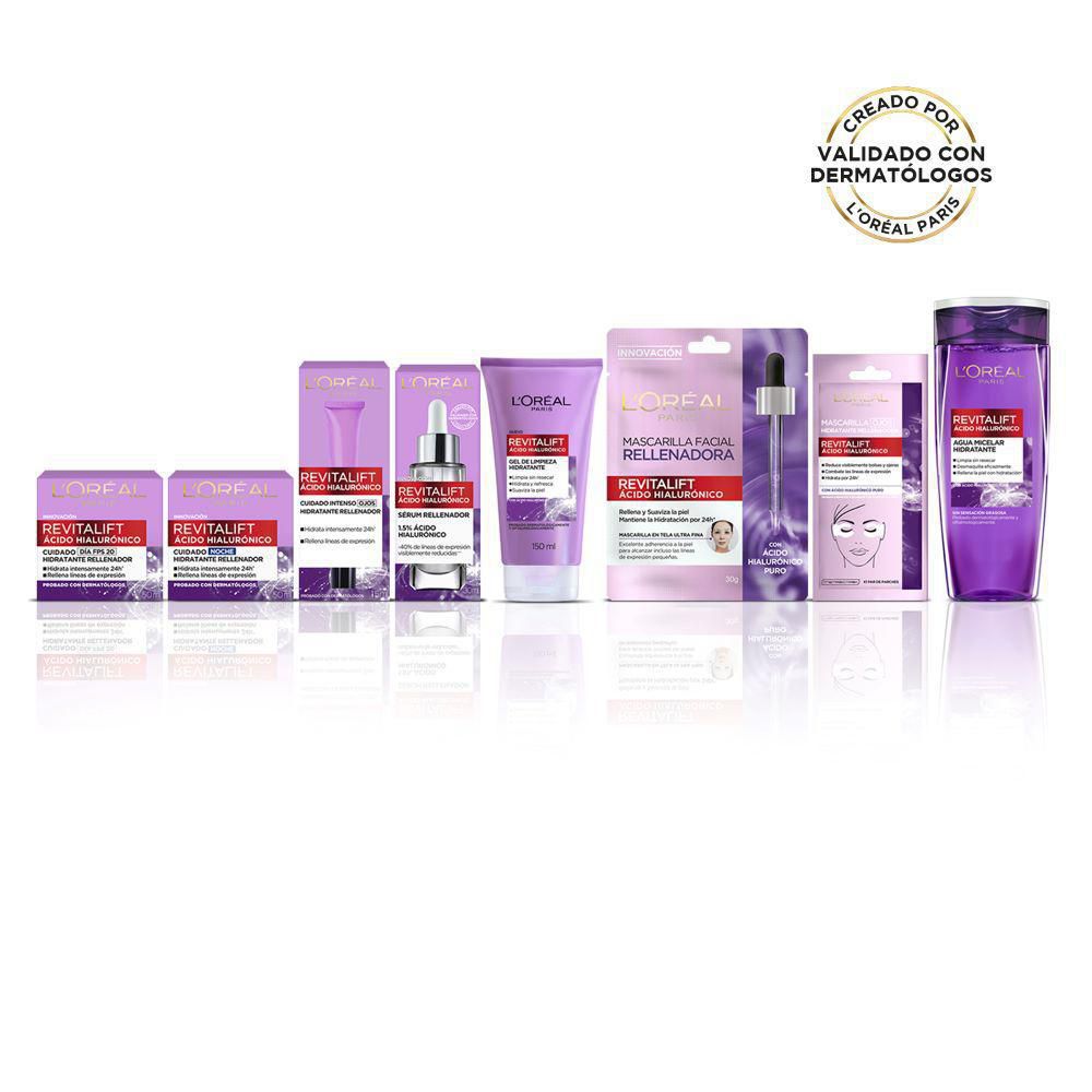 Gel limpiador LOREAL PARIS con ácido hialurónico (150  ml) img #6