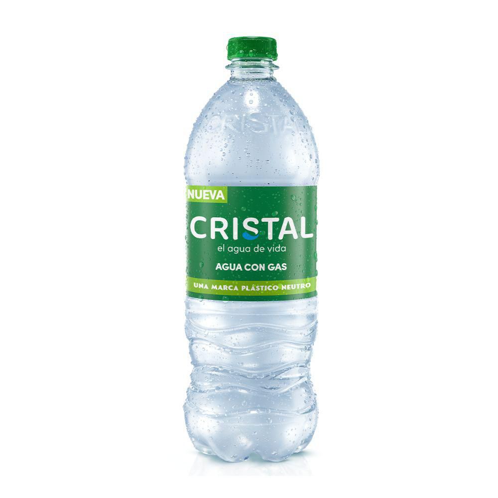 Agua CRISTAL Gas Pet (1000  ml) img #1