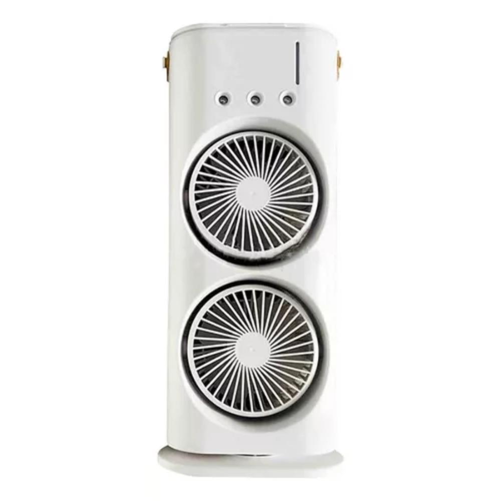 Ventilador Portátil Recargable Doble Turbo img #1