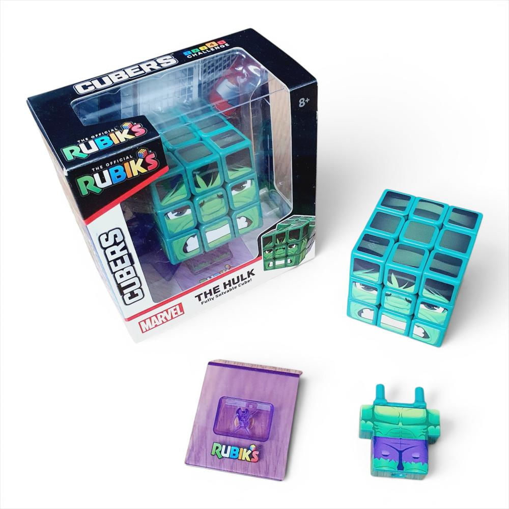Cubo Hulk 3X3 Original Edicion Limitada Rubik's Verde img #1