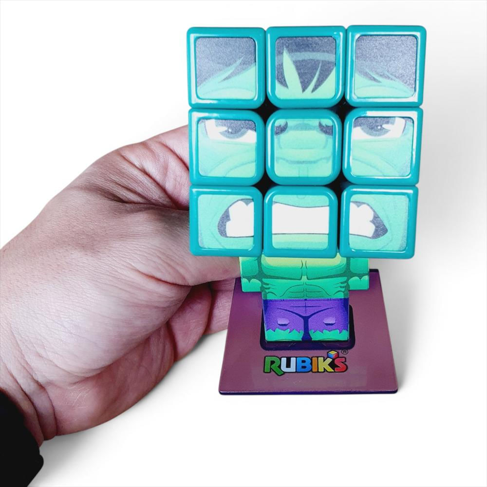 Cubo Hulk 3X3 Original Edicion Limitada Rubik's Verde img #2