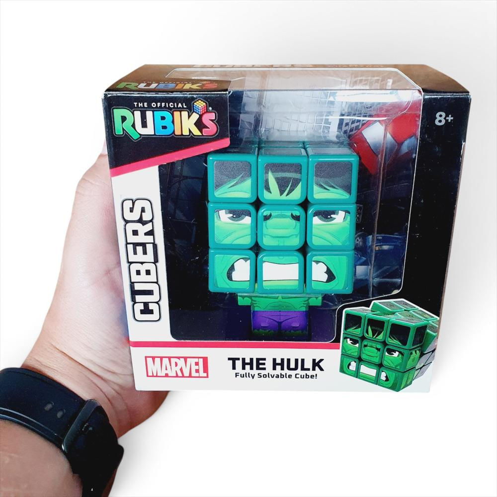 Cubo Hulk 3X3 Original Edicion Limitada Rubik's Verde img #3