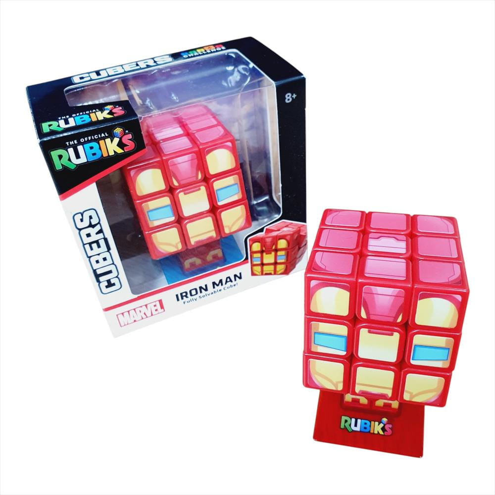Cubo Rubik 3X3 Iron Man Marvel Limitada Coleccionable img #1