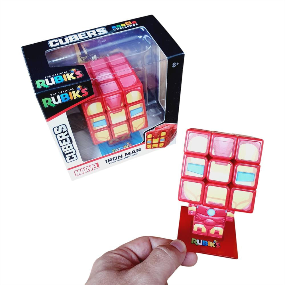 Cubo Rubik 3X3 Iron Man Marvel Limitada Coleccionable img #4