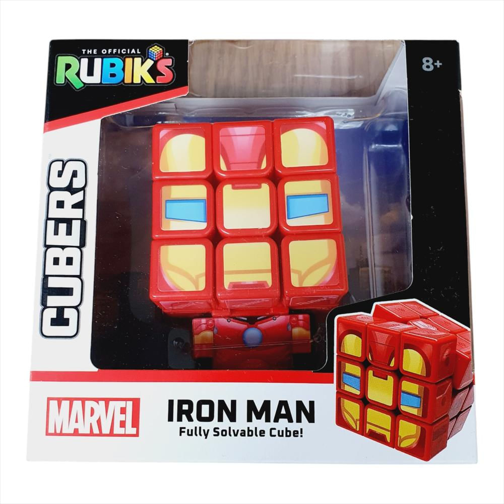 Cubo Rubik 3X3 Iron Man Marvel Limitada Coleccionable img #5