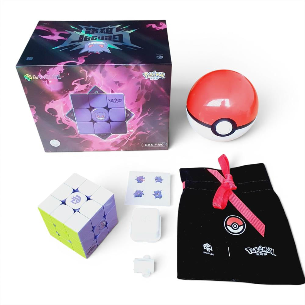 Cubo 3X3 Gan V100 Gengar Speed Cube Ballcore Limitado img #2