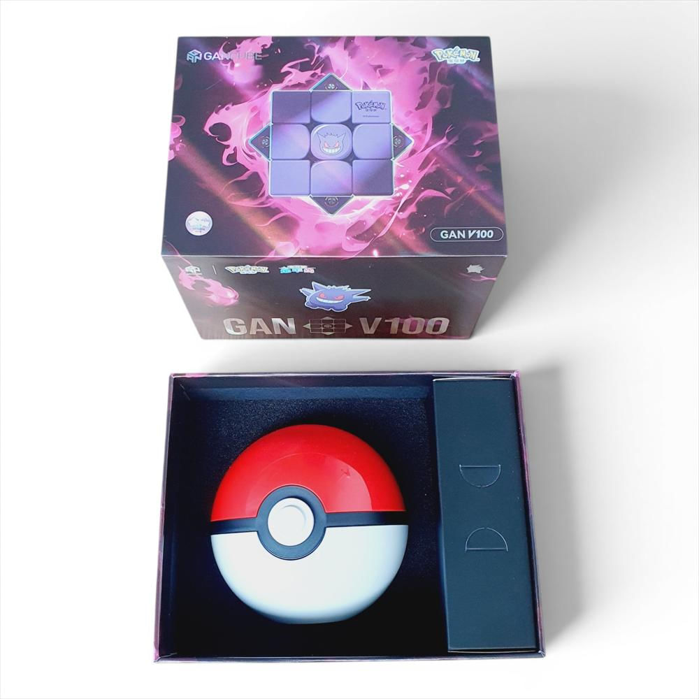 Cubo 3X3 Gan V100 Gengar Speed Cube Ballcore Limitado img #5