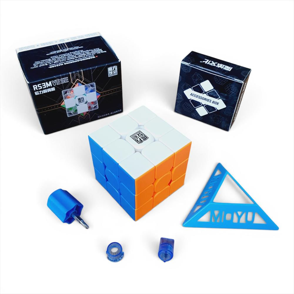 Rs3 M V5 Se Dual Ajuste Dual Magnetico 3X3 Moyu Stikerless img #1