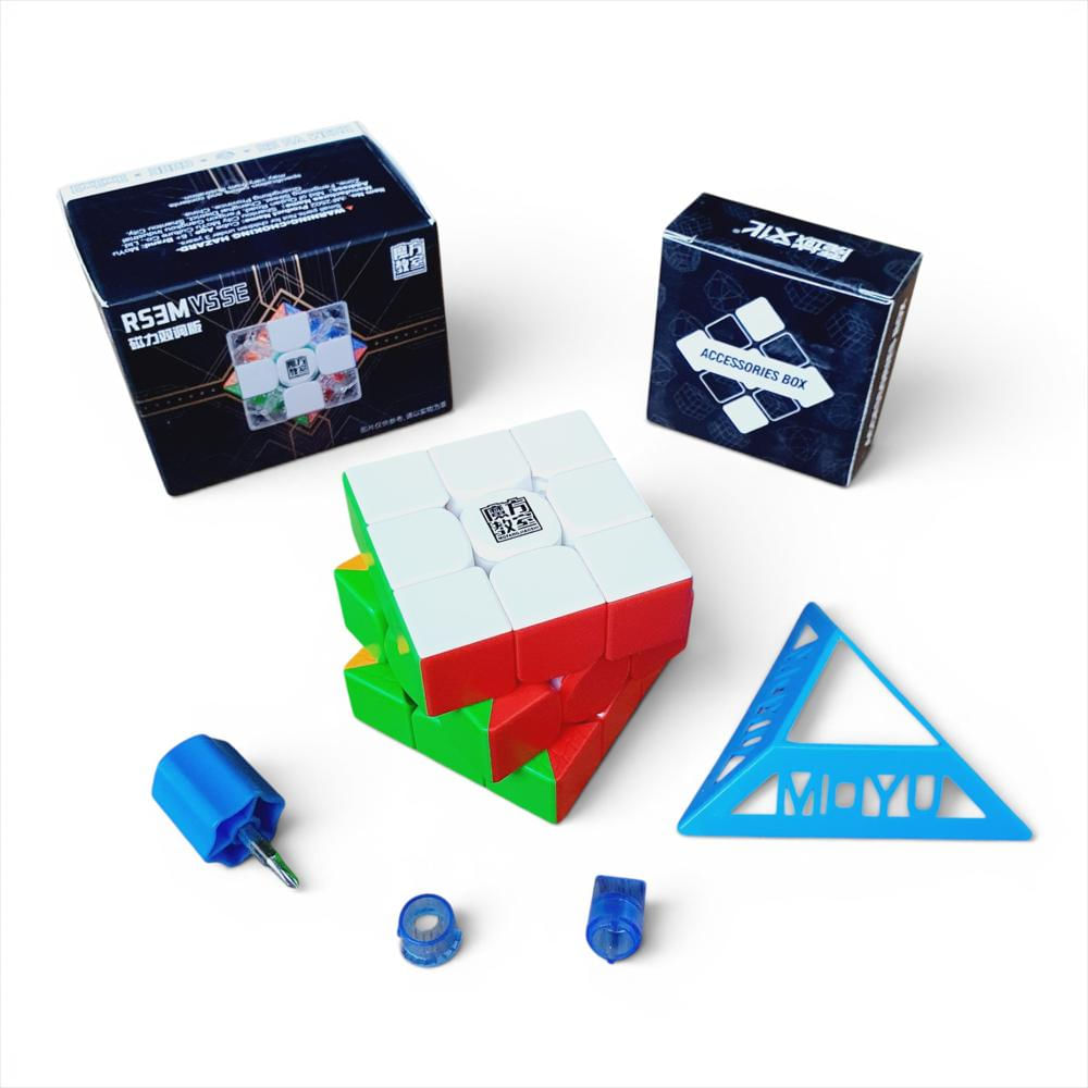 Rs3 M V5 Se Dual Ajuste Dual Magnetico 3X3 Moyu Stikerless img #2