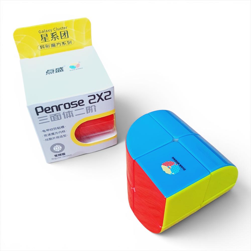 Penrose 2X2 Cubo Diansheng Stickerless Modificacion Puzzle img #3