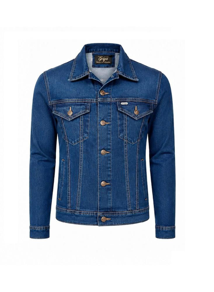 Chaqueta De Jean Para Hombre img #1