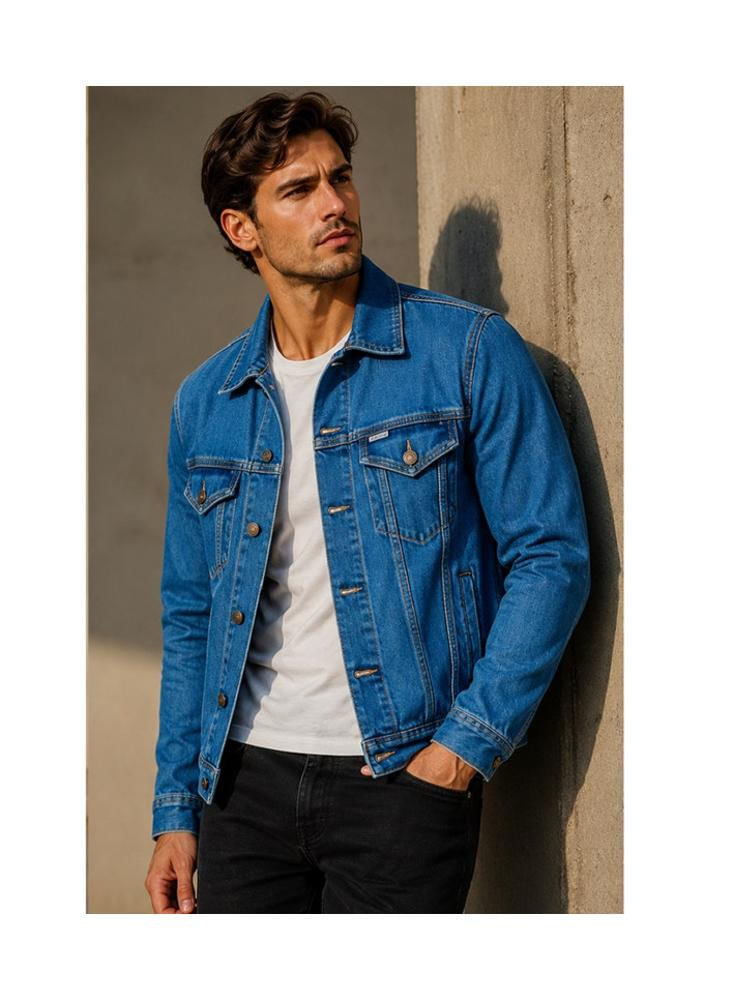 Chaqueta De Jean Para Hombre img #4