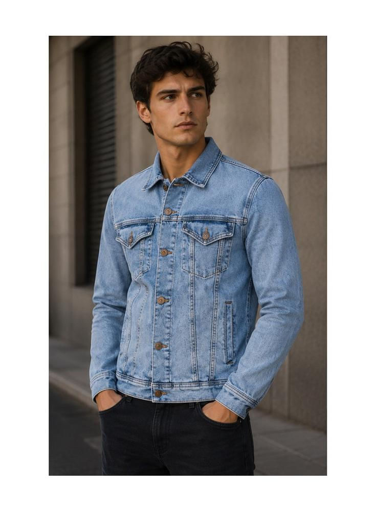 Chaqueta De Jean Para Hombre img #3