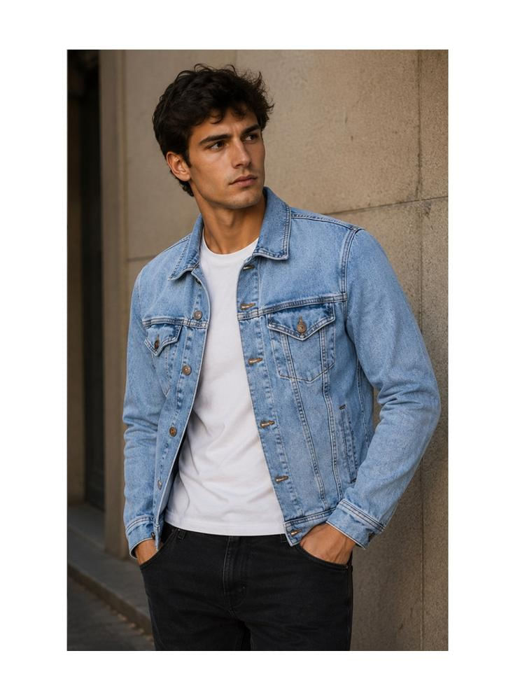 Chaqueta De Jean Para Hombre img #4