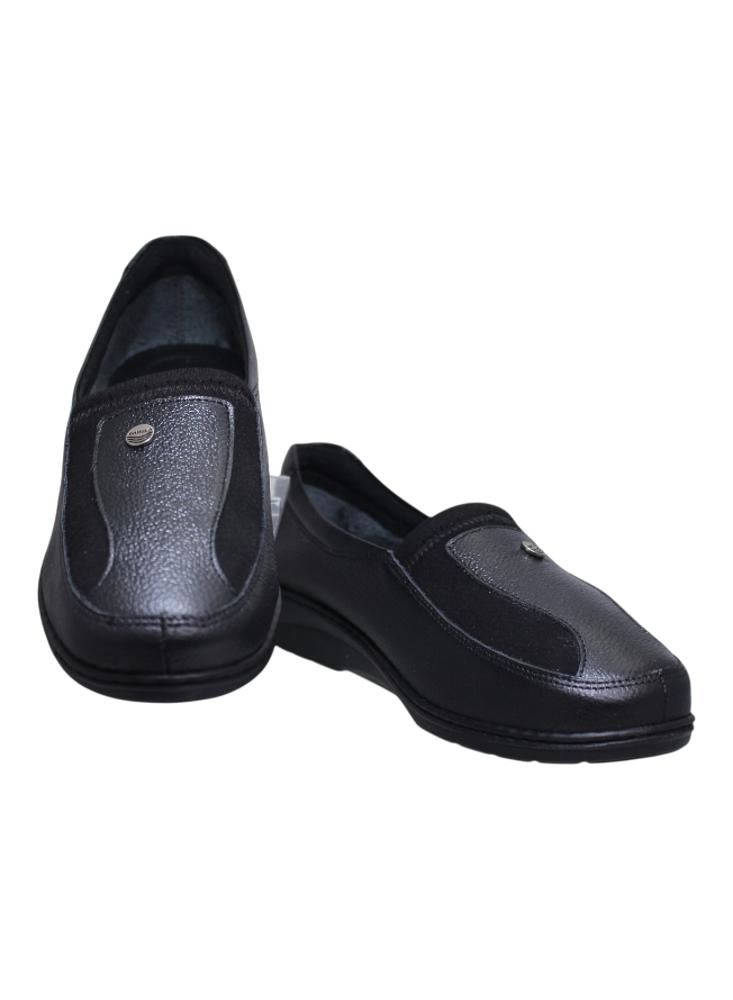 Zapato Mocasín Romulo Negro Mujer img #4