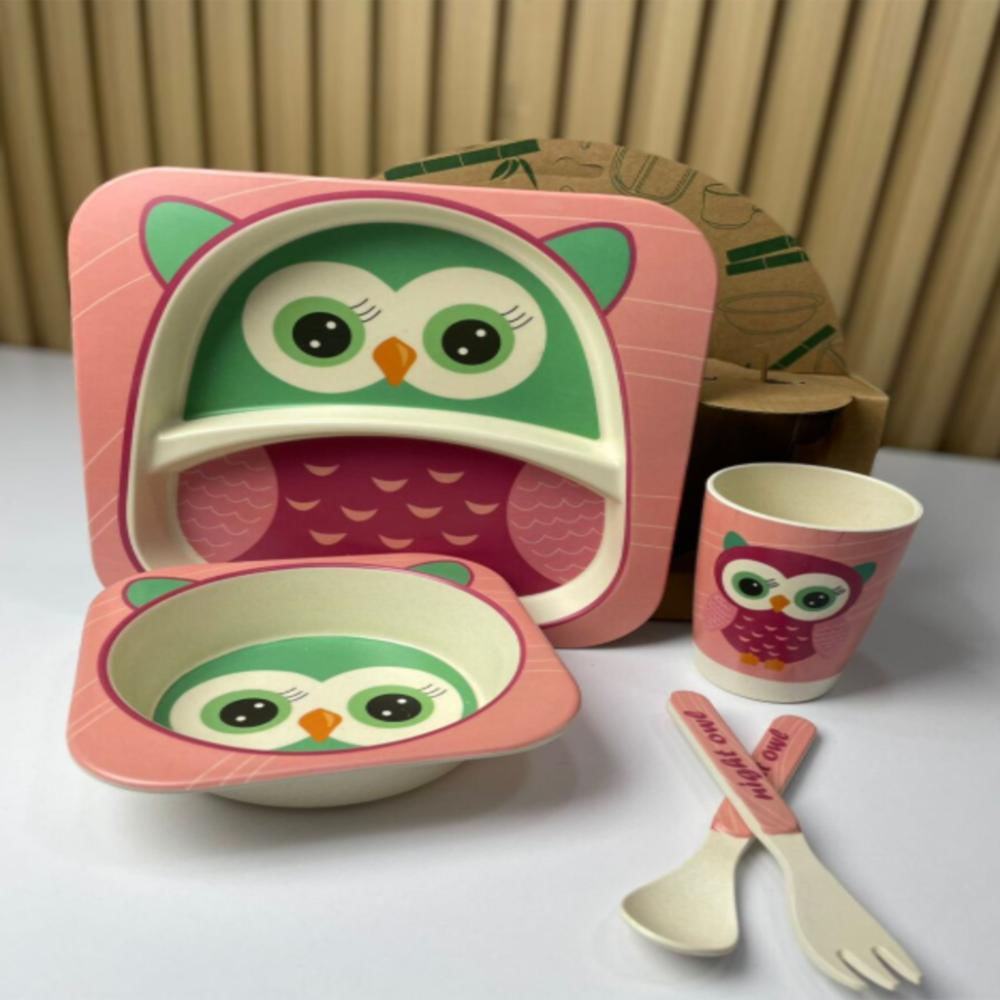 Vajilla Para Bebes Bambu img #3