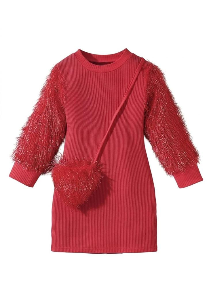 Vestido Niña Con Bolso img #1