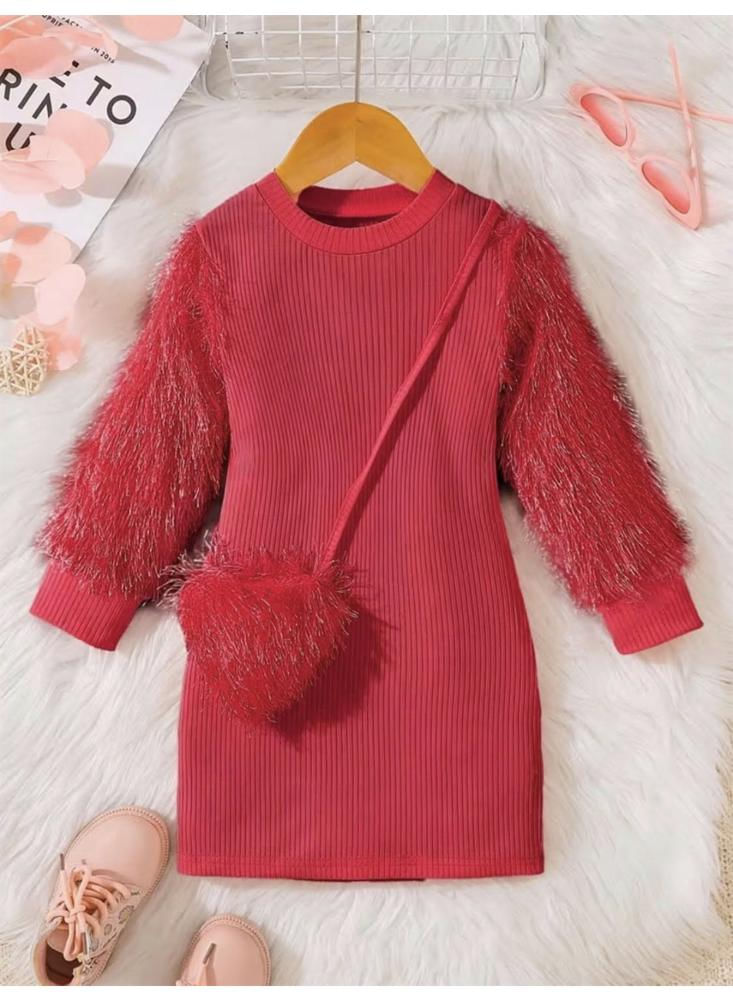 Vestido Niña Con Bolso img #2