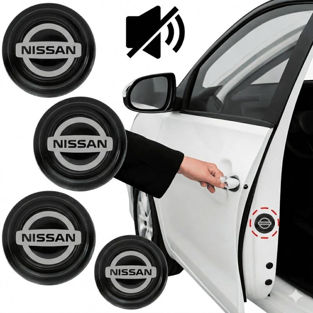 Suavizadores De Puertas Auto Protector Antigolpes 4 Nissan img #1