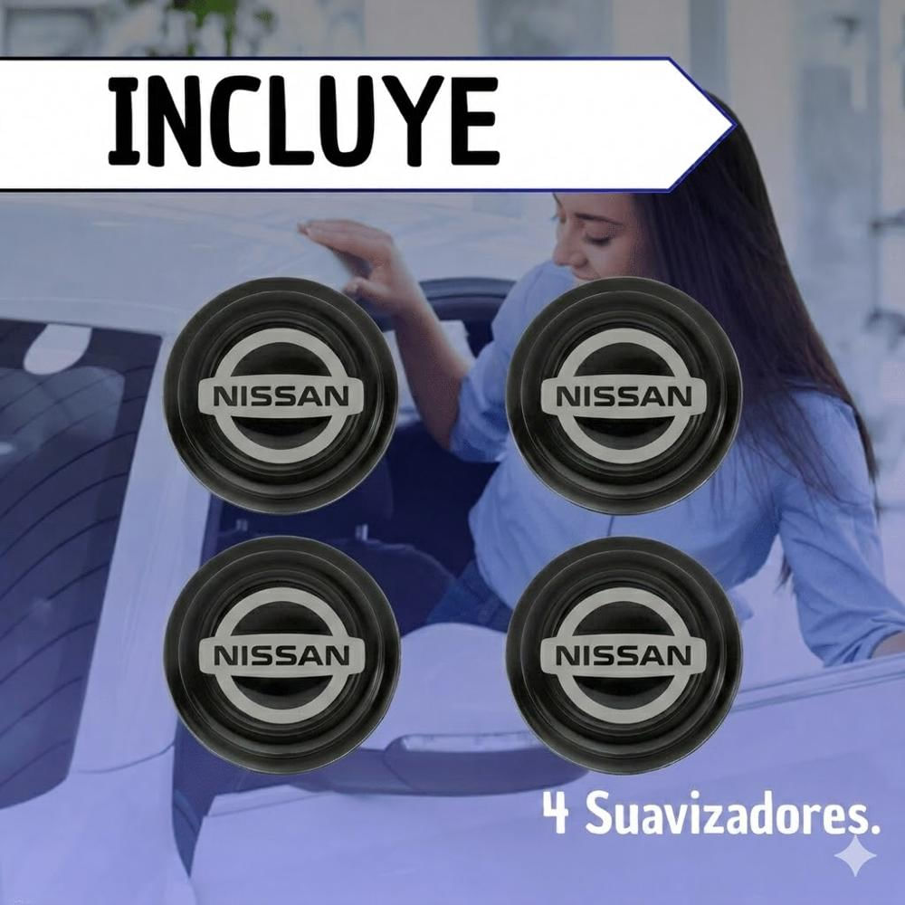 Suavizadores De Puertas Auto Protector Antigolpes 4 Nissan img #2