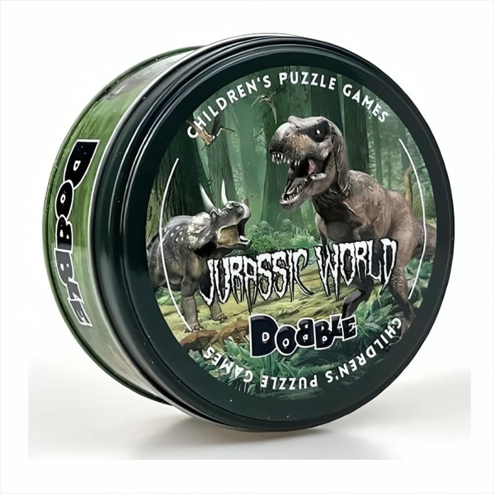 Spot It Jurassic World Juego De Cartas Dinosaurios Dobble Infantil img #1