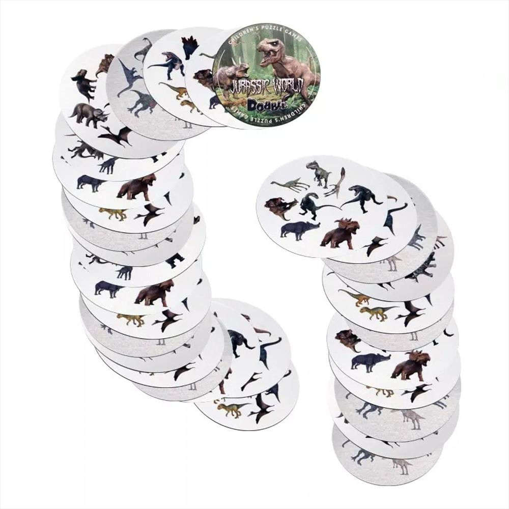 Spot It Jurassic World Juego De Cartas Dinosaurios Dobble Infantil img #3