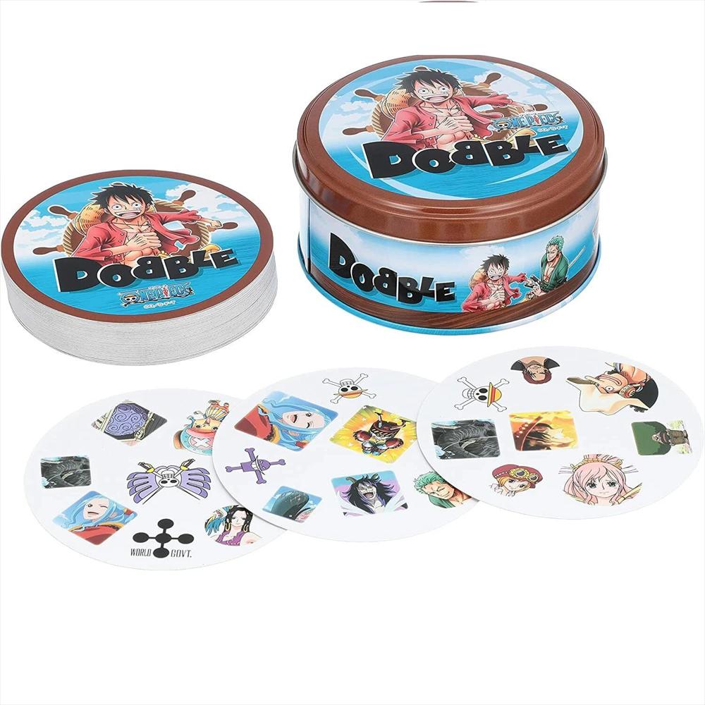 Juego Spot It One Piece De Mesa De Rapidez Visual Dobble Cartas Anime Portátil img #3