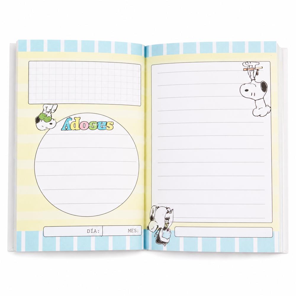 Agenda Verde Snoopy Patín img #4