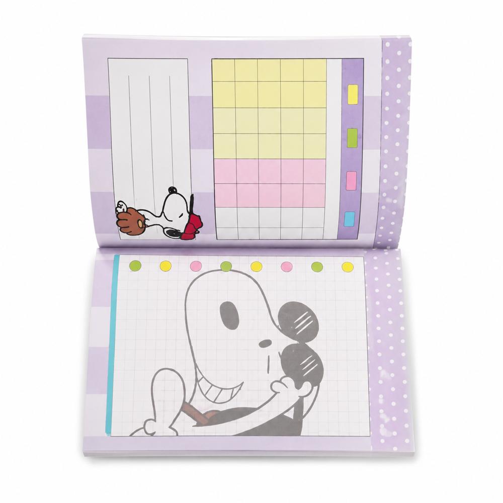 Agenda Verde Snoopy Patín img #5