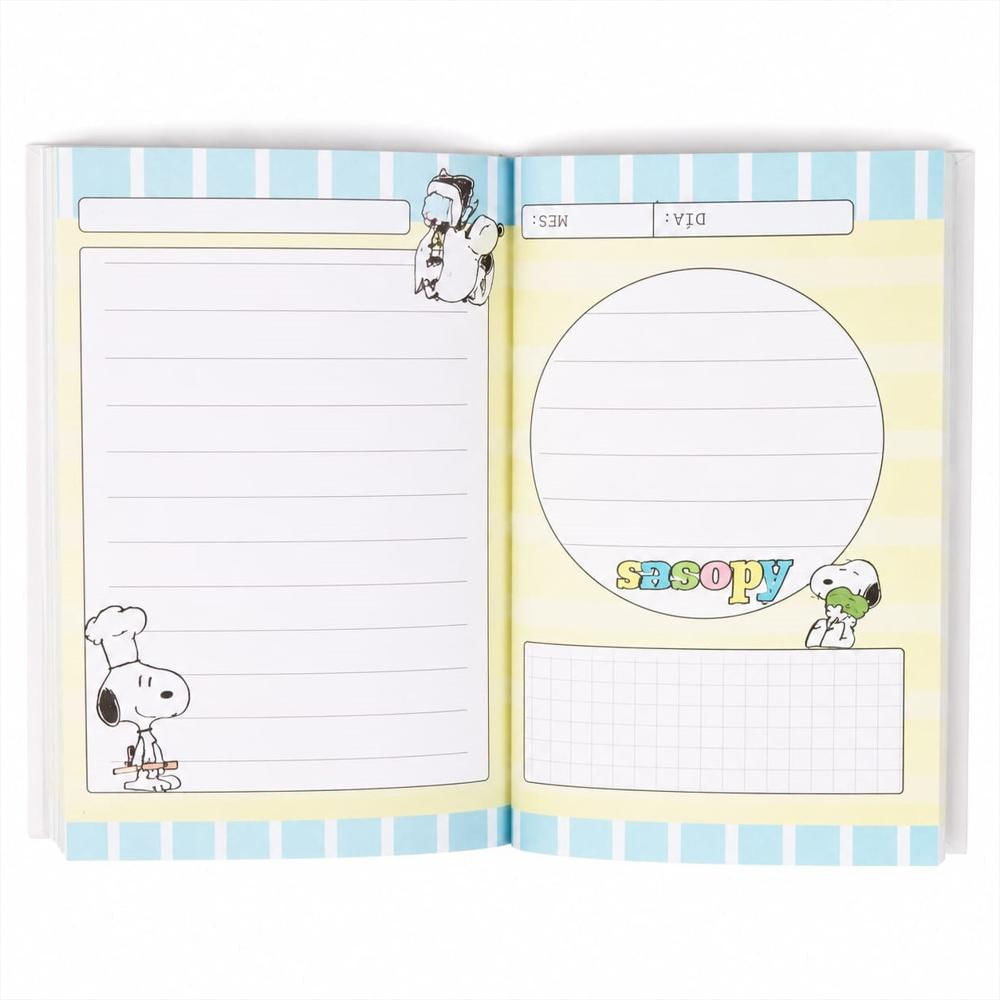 Agenda Snoopy Diseño Premium Azul img #3