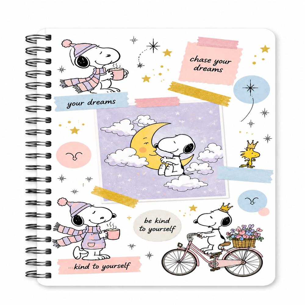 Libreta Snoopy Pastel img #1