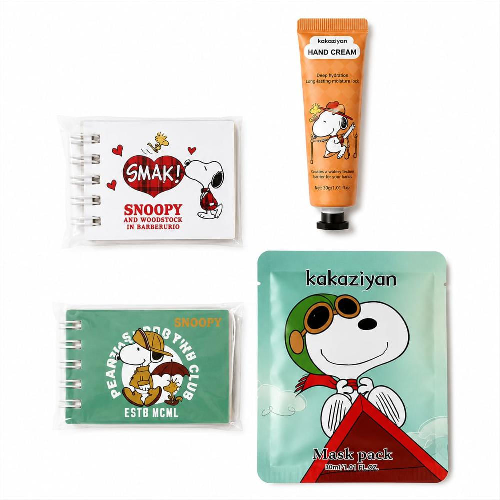 Set Perfecto Para Los Amantes De Snoopy Ver 2 Mini Libretasde img #1
