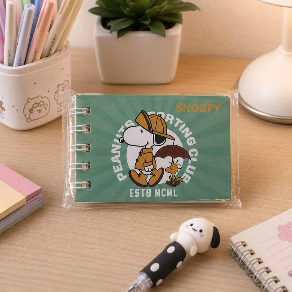 Set Perfecto Para Los Amantes De Snoopy Ver 2 Mini Libretasde img #3