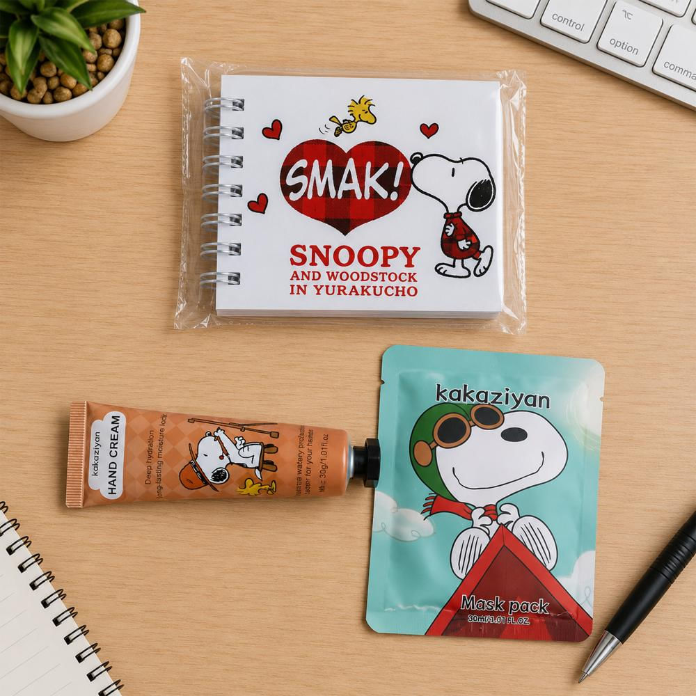 Set Perfecto Para Los Amantes De Snoopy Ver 2 Mini Libretasde img #4