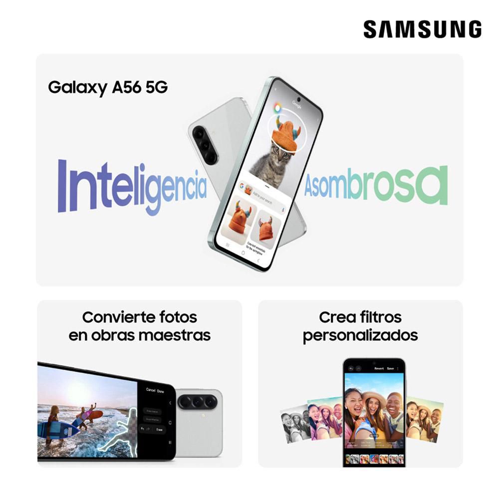 Celular SAMSUNG Galaxy A56  5G 256 GB 8 GB RAM ROSADO  + Buds Core img #2