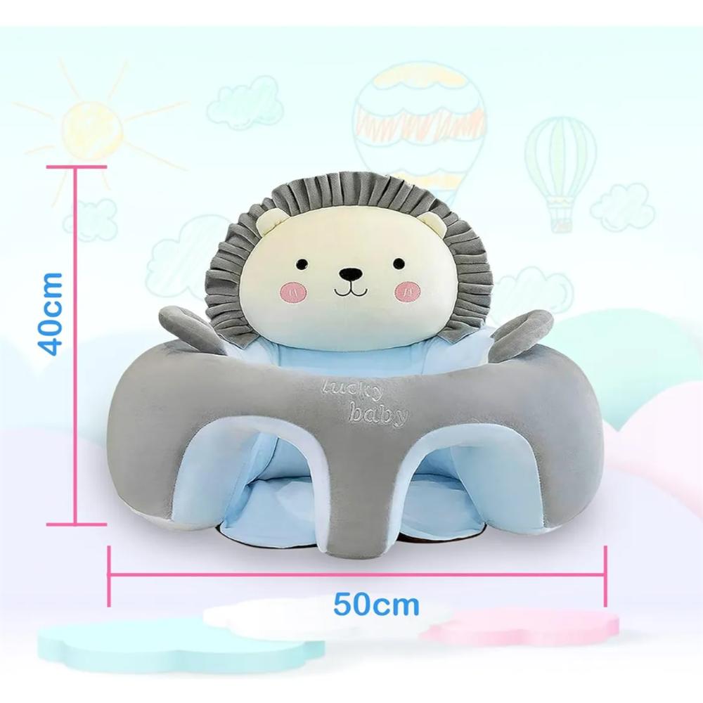 Sillon Cojin Felpa Para Sentar Al Bebe Estilo Leon img #3