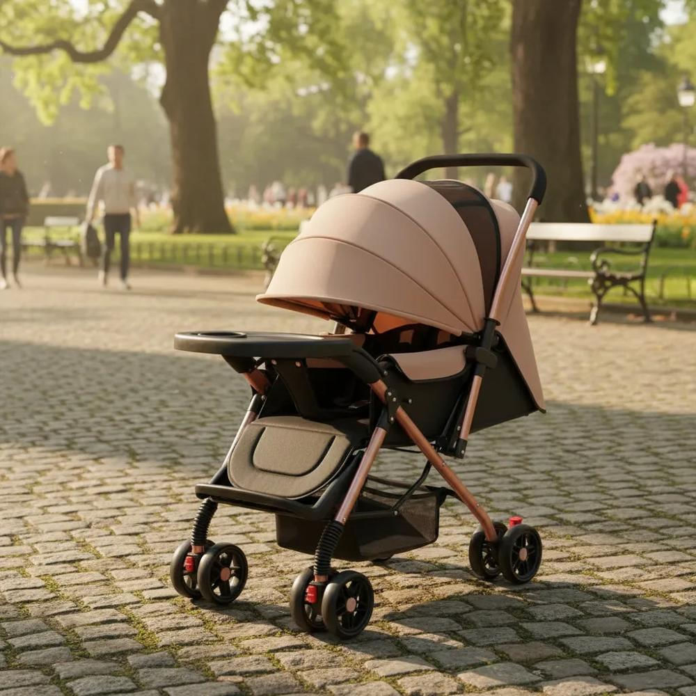 Coche Para Bebe Compacto Estilo Moises Clor Caqui img #5