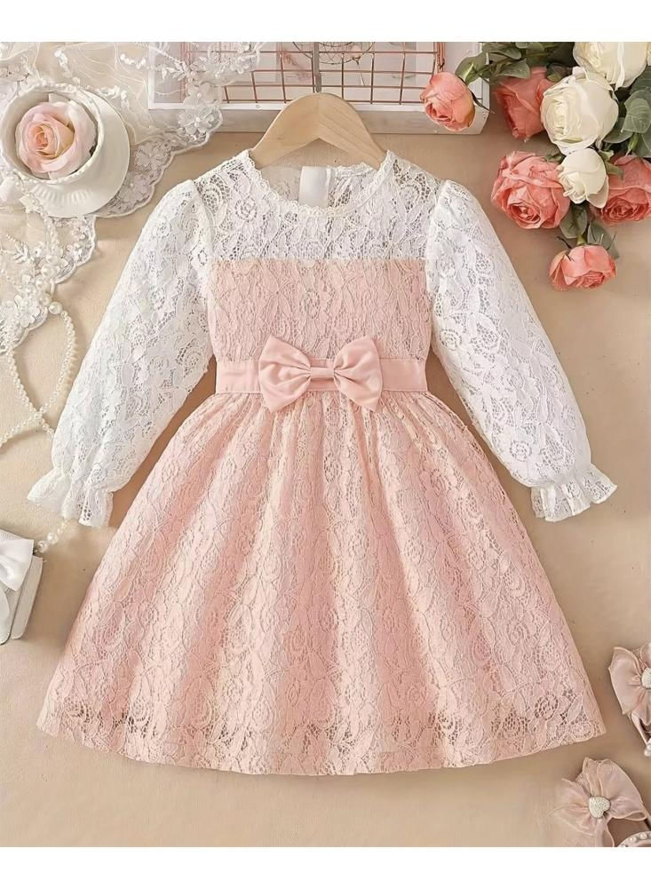 Vestido Niña Elegante Encaje img #2