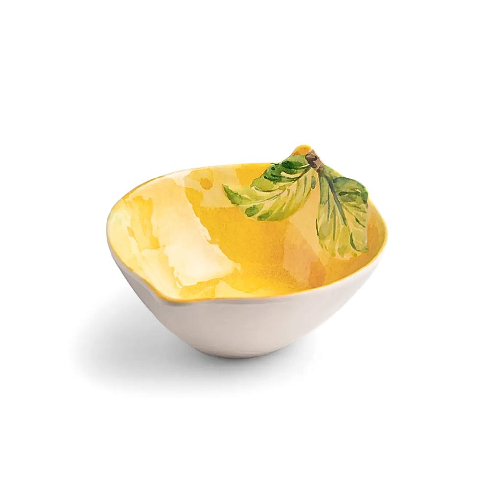 Tazón En Melamina De 360 Ml Diseño Limones Amarillo img #1