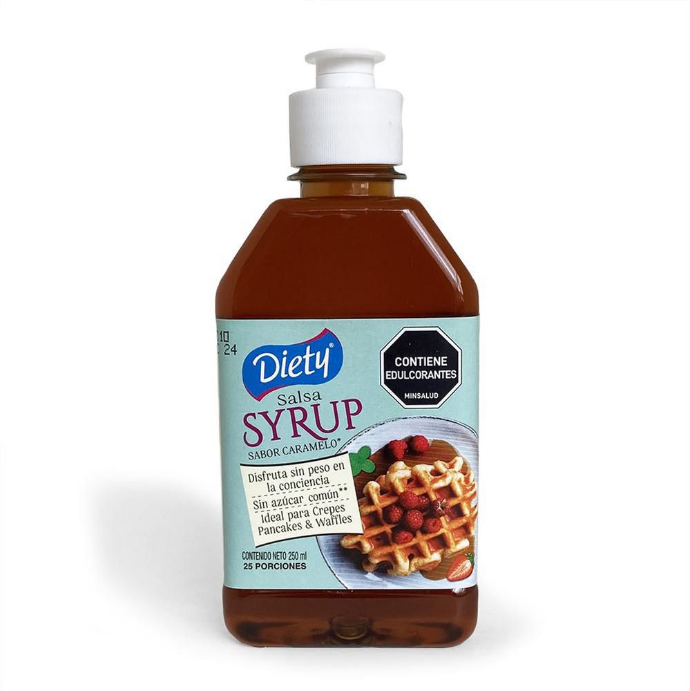 Syrup DIETY pancakess waffles (250  ml) img #1