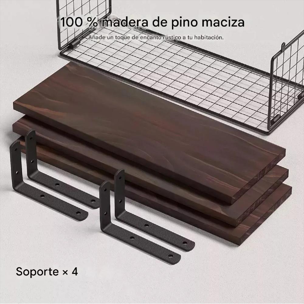 Estantes Flotantes Para Baño, 3+1 img #3