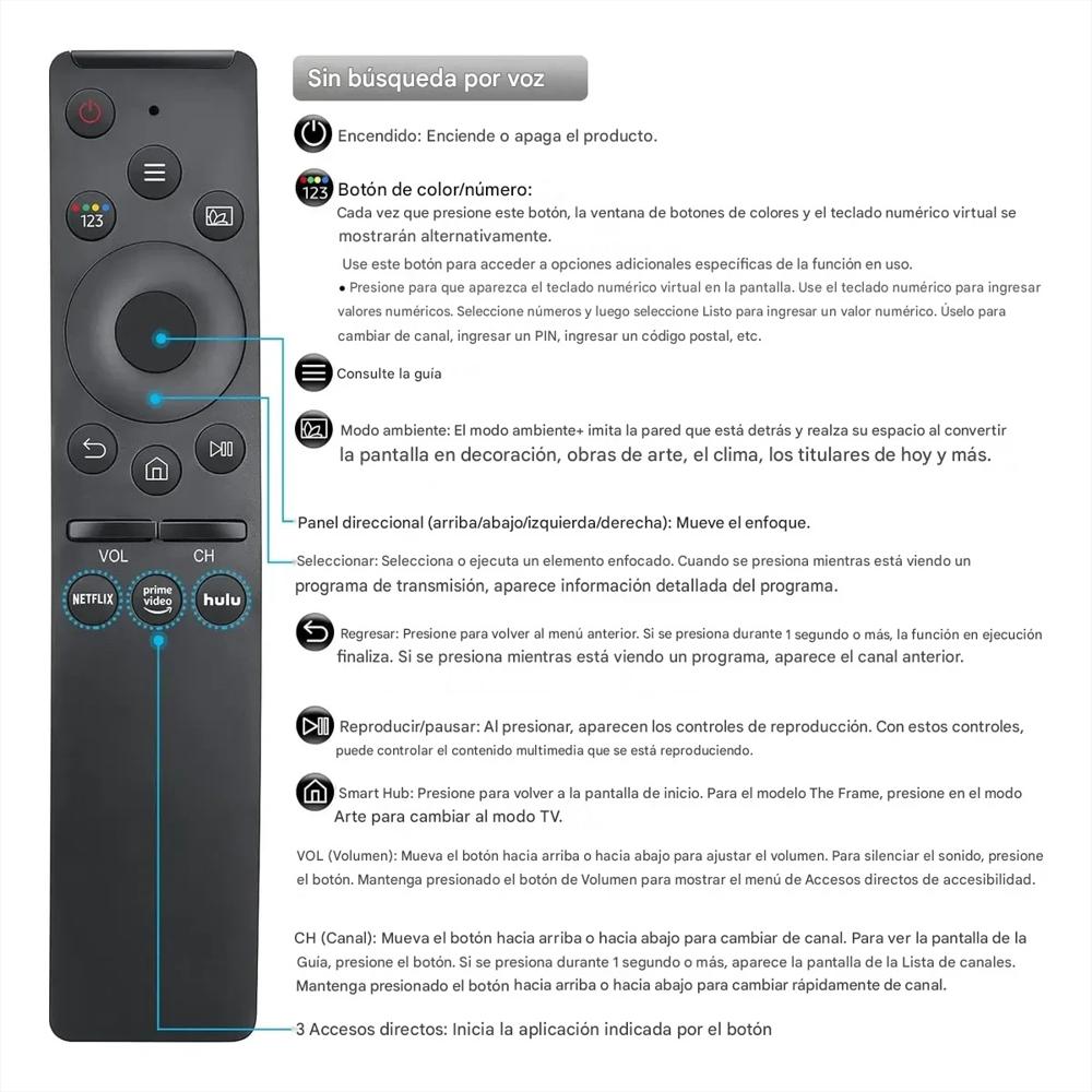 Control Remoto Universal Para Todos Samsung Smart Tv img #5