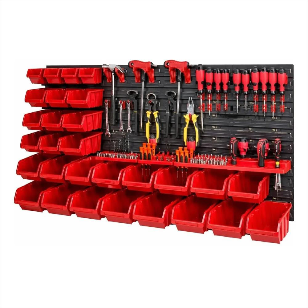 Set Organizador Herramientas, Almacenamiento Compartimientos img #1