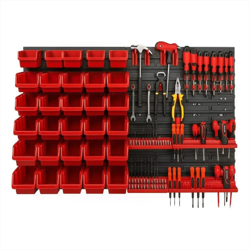 Set Organizador Herramientas, Almacenamiento Compartimientos img #3