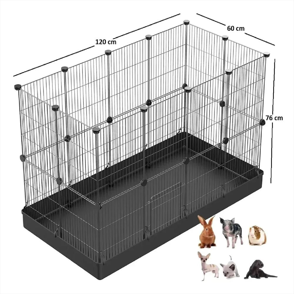 Corral Jaula Modular Para Mascotas Perros Gatos Conejos img #2
