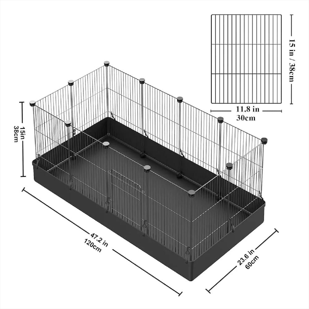 Corral Para Mascotas Valla De Alambre Con Lona img #2