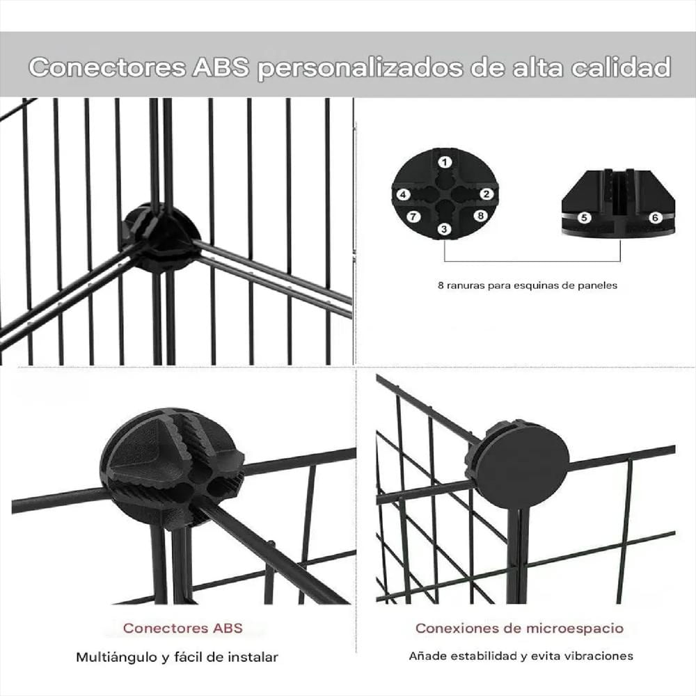 Corral Para Mascotas Valla De Alambre Con Lona img #4