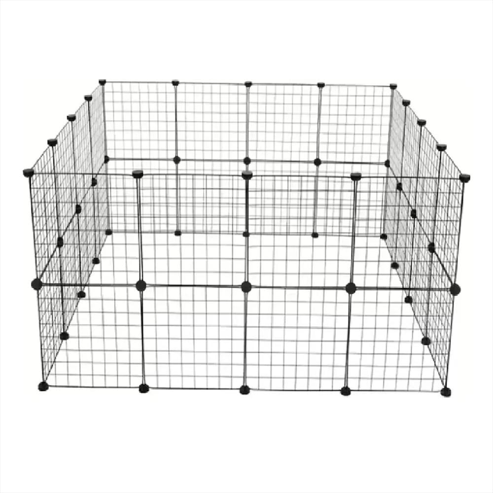 Corral Jaula Modular Para Mascotas Perros Conejos 32 Paneles img #1