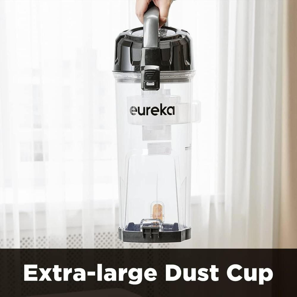 Aspiradora Vertical Eureka Powerspeed Pet Turbo Para Alfombra Y Piso Duro Negra img #5