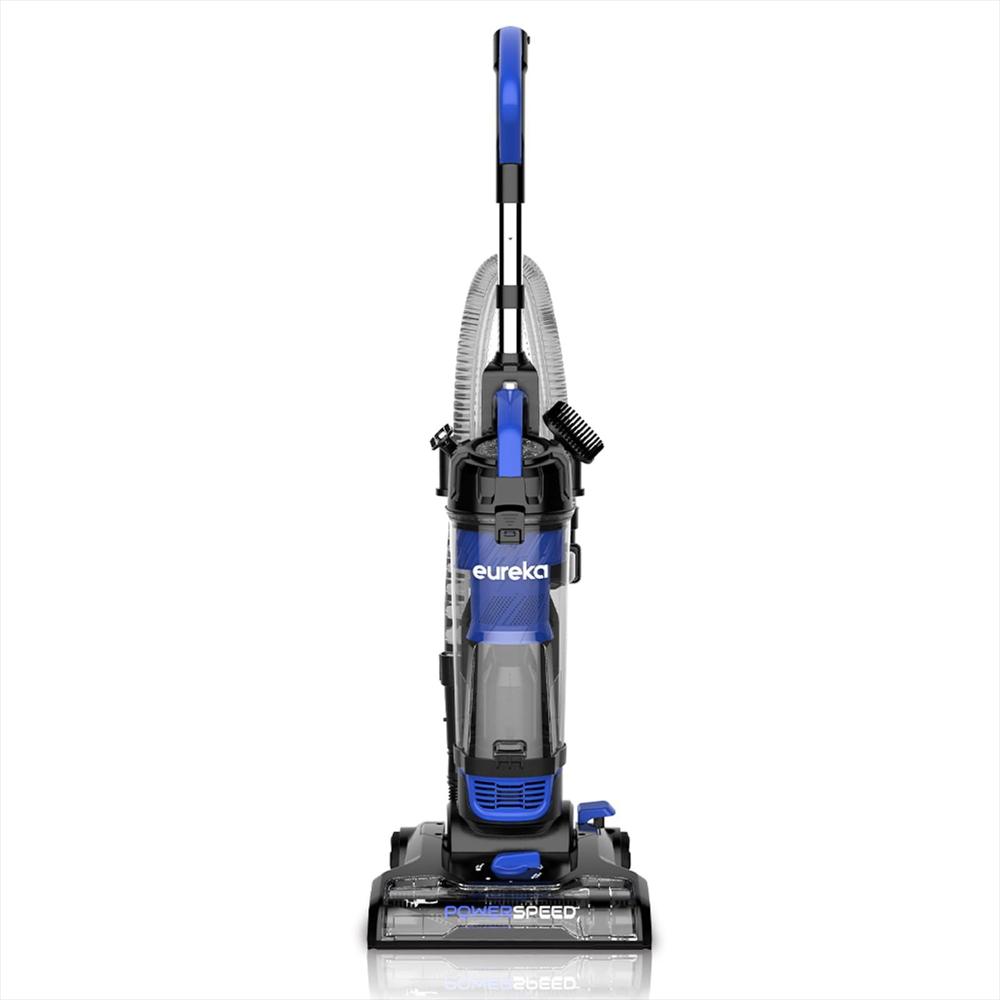 Aspiradora Vertical Eureka Powerspeed Ligera Para Alfombra Y Piso Duro Azul img #1